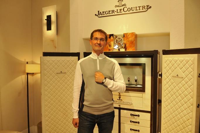 Vitali Shashko - Jaeger-LeCoultre Competition Winner was awarded with Reverso Timepiece