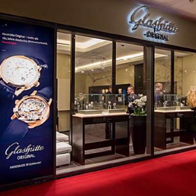 new Glashütte Original flagship boutique in Dresden