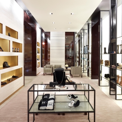 First Chanel boutique in St. Petersburg