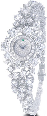 Elegant Women’s Watch Graff Baby Galaxy, inlaid with diamonds