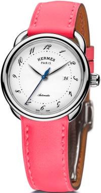 Arceau Lipstick watch by Hermès
