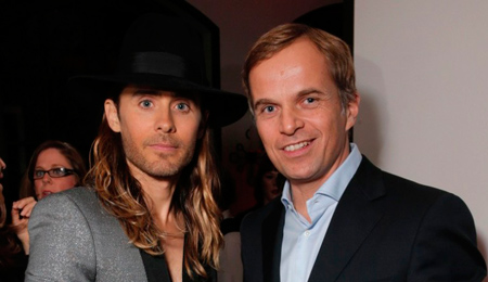 Jared Leto and Jean-Christophe Dufour