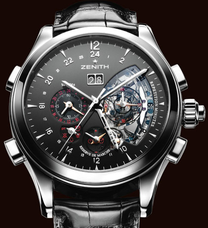 Zenith Grande Class Traveller Repetition Minutes