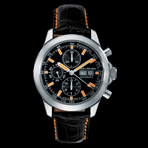 wristwatch George J von Burg Sport II