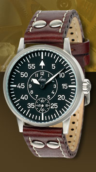 wristwatch Laco Pilot 42 manual winding
