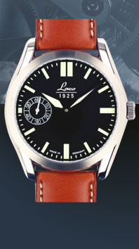 wristwatch Laco Navy 44 black