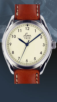 wristwatch Laco Navy 36 cream