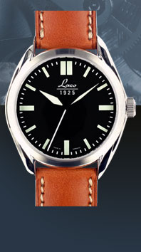 wristwatch Laco Navy 36 black