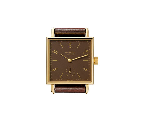 wristwatch Nomos Tetra 27 Gold mocca