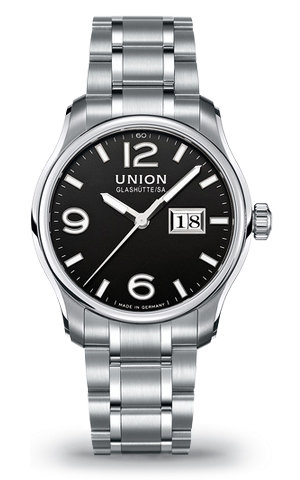wristwatch Union Glashutte Big date