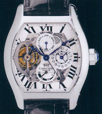 wristwatch Cartier Tortue XL Grande Complication