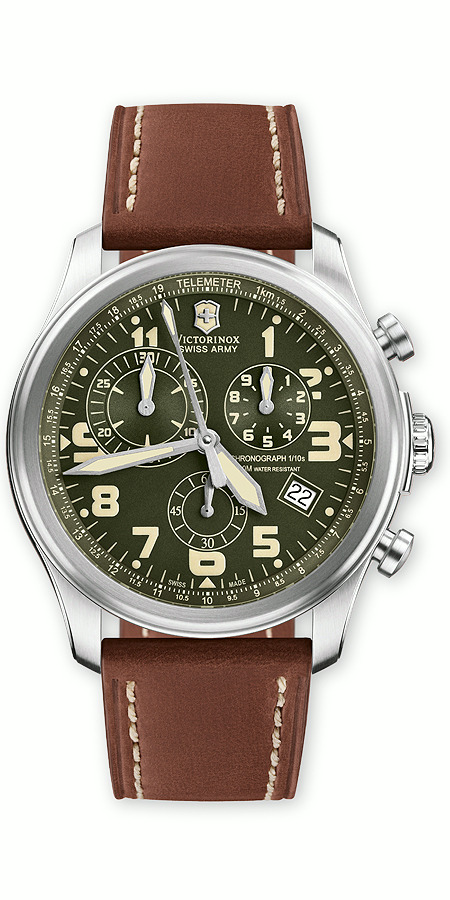 wristwatch Victorinox Swiss Army Infantry Vintage Chrono