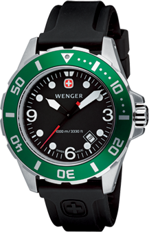 wristwatch Wenger AquaGraph 1000m
