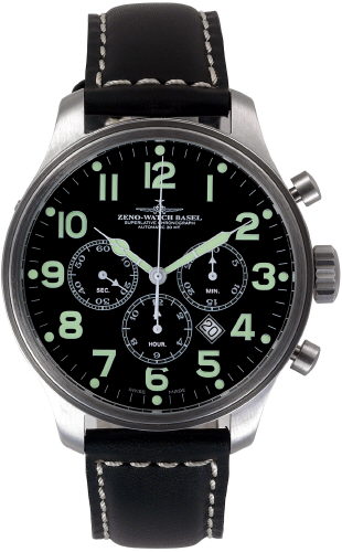 wristwatch Zeno Chrono Tricompax Date