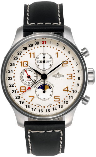 wristwatch Zeno Chronograph Full calendar