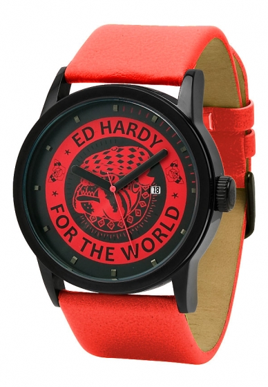 wristwatch Ed Hardy For The World Tiger Punked