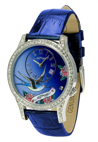 wristwatch Ed Hardy Love Bird And Roses Elizabeth
