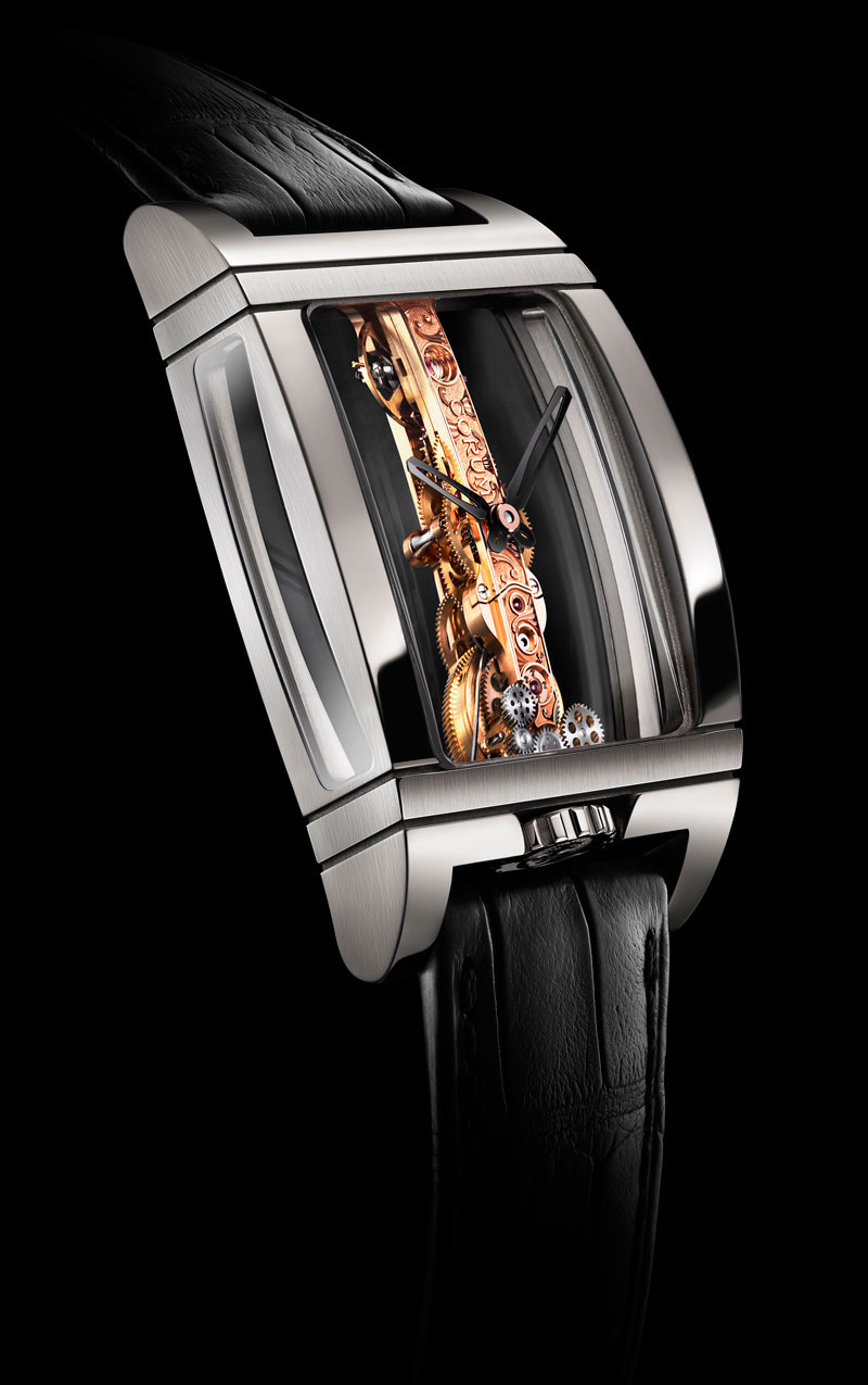 wristwatch Corum Golden Bridge Titanium Limited
