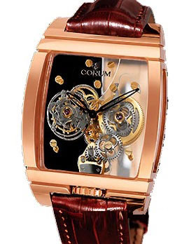 wristwatch Corum Classical Golden Tourbillon Panoramique
