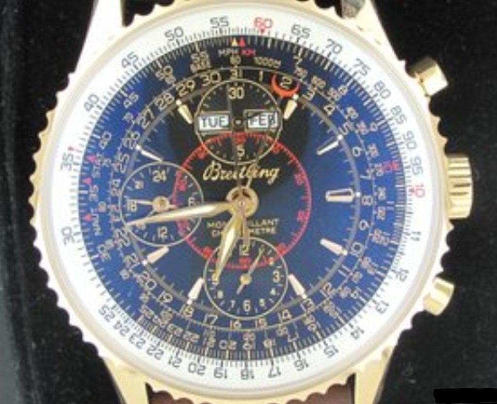 wristwatch Breitling Breitling datora montbrillant