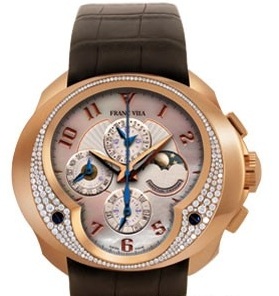 wristwatch Franc Vila Chronograph Fly-Back Haute Joaillerie