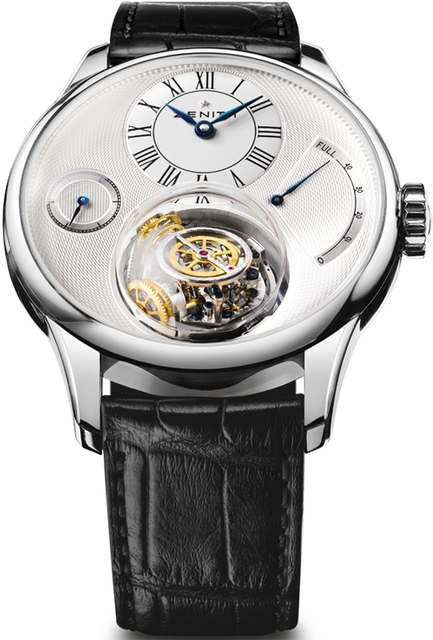 wristwatch Zenith Christophe Colomb White Gold