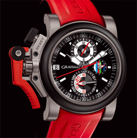 wristwatch Graham CHRONOFIGHTER OVERSIZE REFEREE - BLACK DIAL