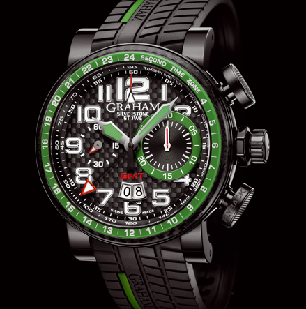 wristwatch Graham Silverstone Stowe GMT Green