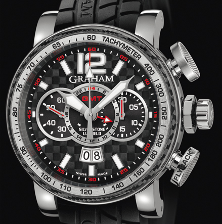 wristwatch Graham SILVERSTONE LUFFIELD GMT STEEL