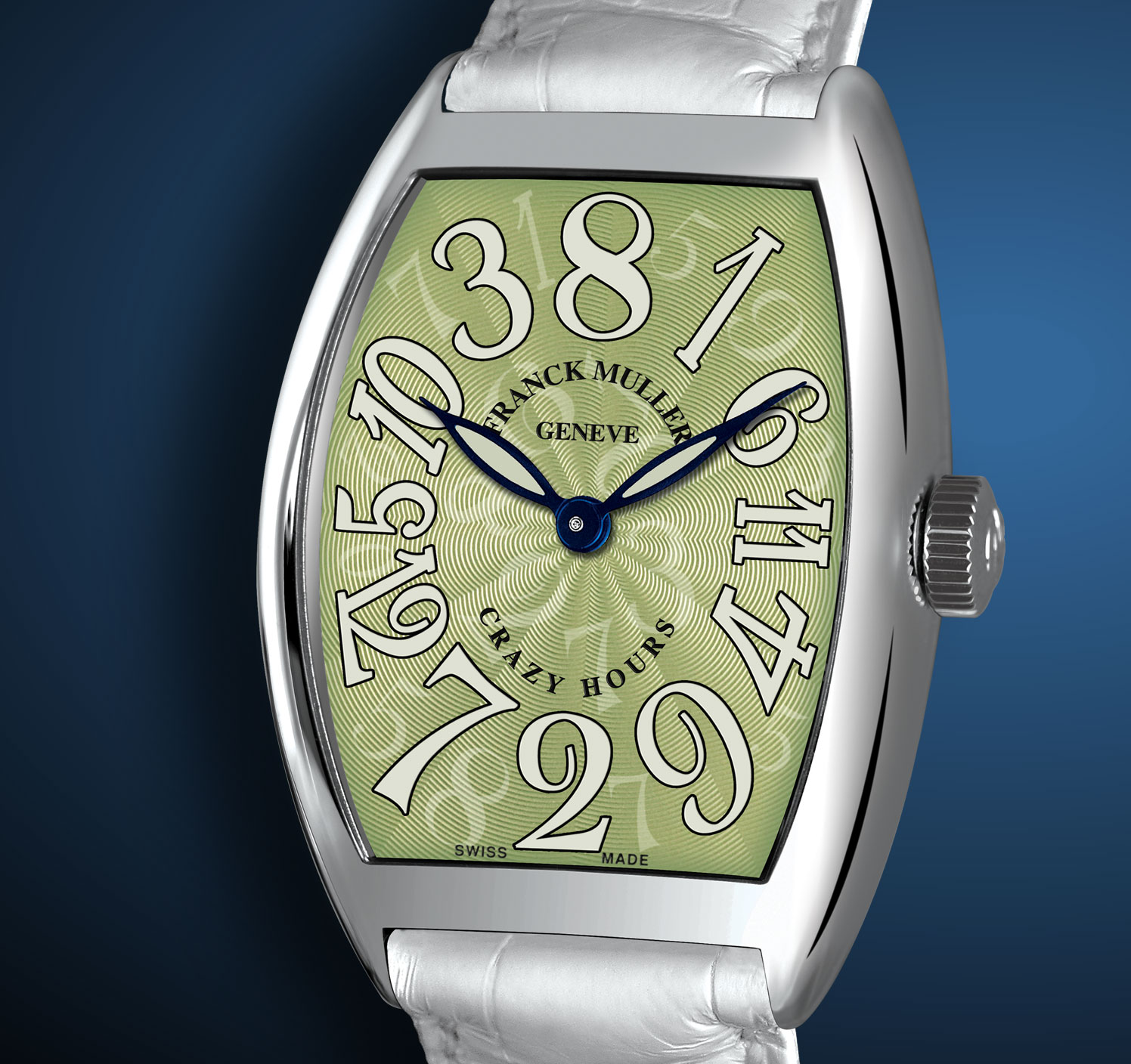 wristwatch Franck Muller Crazy Hours Green Dial