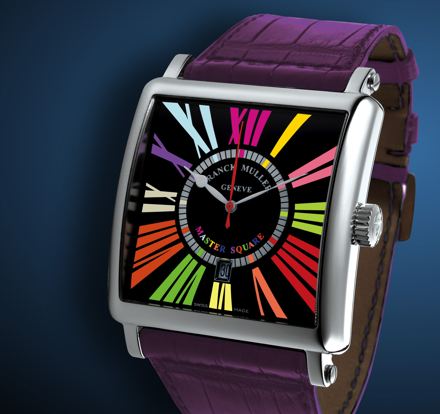 wristwatch Franck Muller Master Square Color Dreams Date
