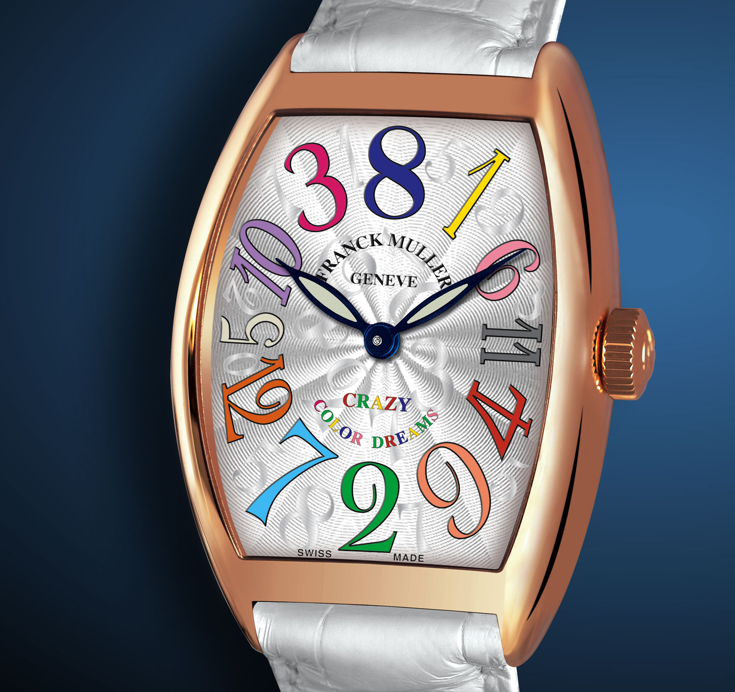 wristwatch Franck Muller Crazy Hours Color Dreams 18K Rose Gold