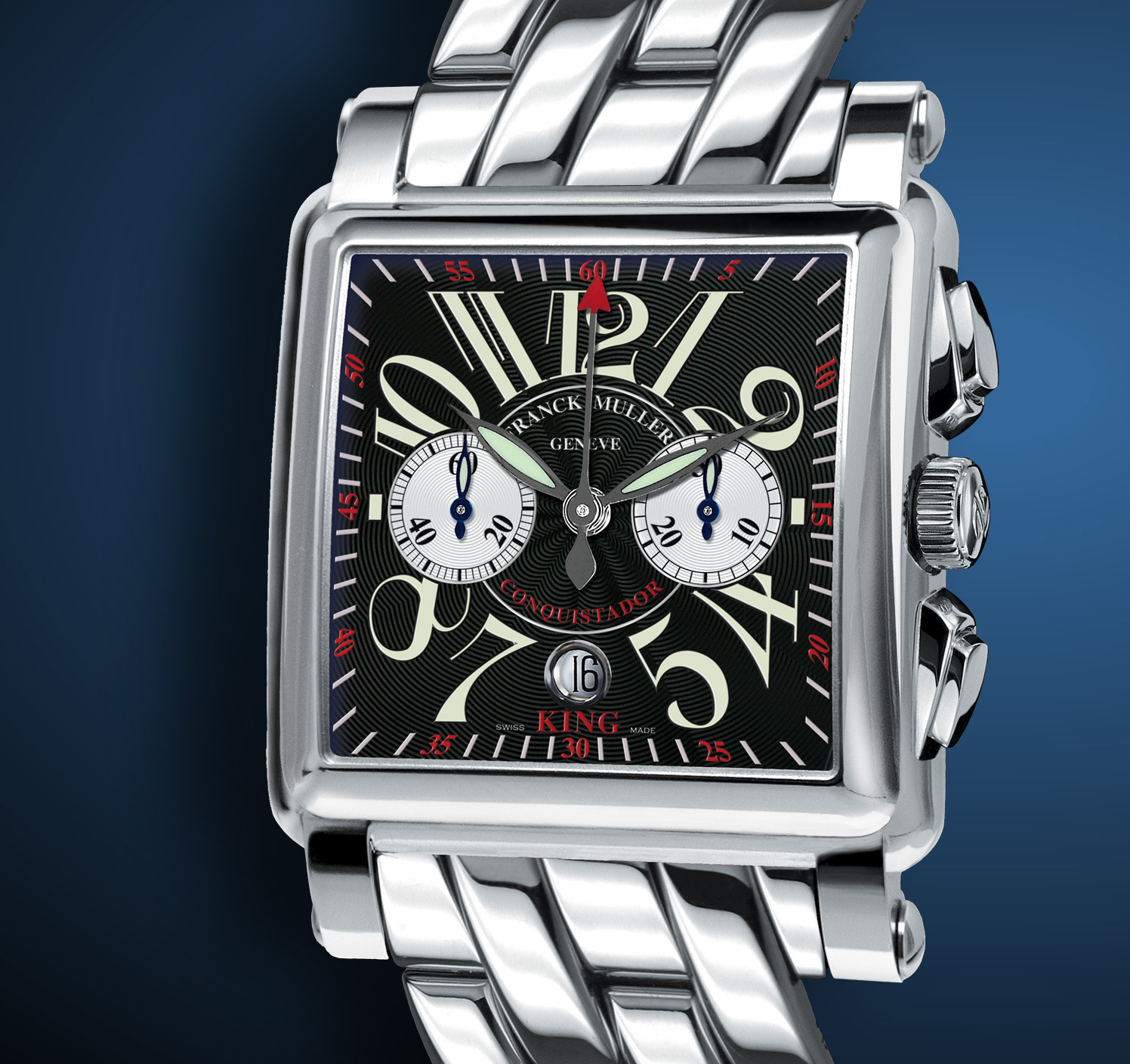 wristwatch Franck Muller King Conquistador Cortez Chronograph