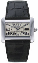 wristwatch Cartier Cartier Tank Divan Steel Automatic