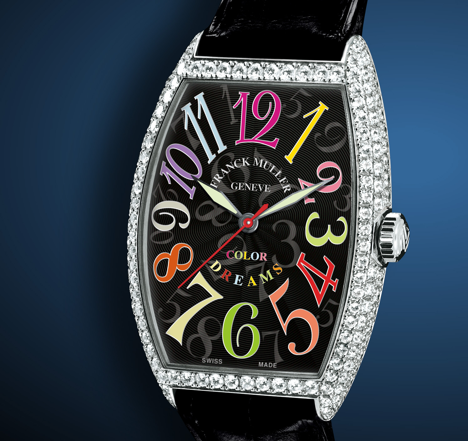 wristwatch Franck Muller Cintrée Curvex Diamond Color Dreams
