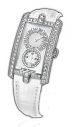 wristwatch Harry Winston Avenue C Midsize (WG / White Leather)