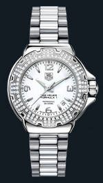 wristwatch TAG Heuer Formula 1 Glamour Diamonds (SS-Diamonds / White / SS)