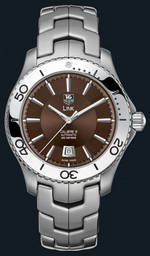 wristwatch TAG Heuer Link Automatic Turning Bezel (SS / Brown / SS)