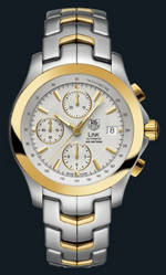 wristwatch TAG Heuer Link Automatic Chronograph (SS-YG / Silver / SS-YG)