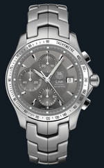 wristwatch TAG Heuer Link Automatic Chronograph (SS / Grey / SS)