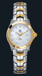 wristwatch TAG Heuer Link Ladies (SS-YG / MOP-Diamonds / SS-YG)