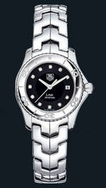 wristwatch TAG Heuer Link Ladies (SS / Black-Diamonds / SS)