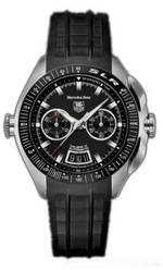 wristwatch TAG Heuer Mercedes-Benz SLR (SS / Black / Rubber)