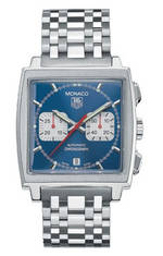 wristwatch TAG Heuer Monaco Automatic Chronograph (SS / Blue / SS)