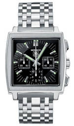 wristwatch TAG Heuer Monaco Automatic Chronograph (SS / Black / SS)