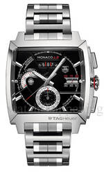 wristwatch TAG Heuer MONACO LS Chronograph Calibre 12 Steel Bracelet