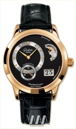 wristwatch Glashutte Original Glashutte Original Panomaticlunar (RG / Black / Leather)