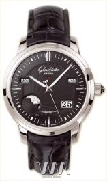 wristwatch Glashutte Original Glashutte Original Senator Perpetual Calendar (Pt / Black / Leather)