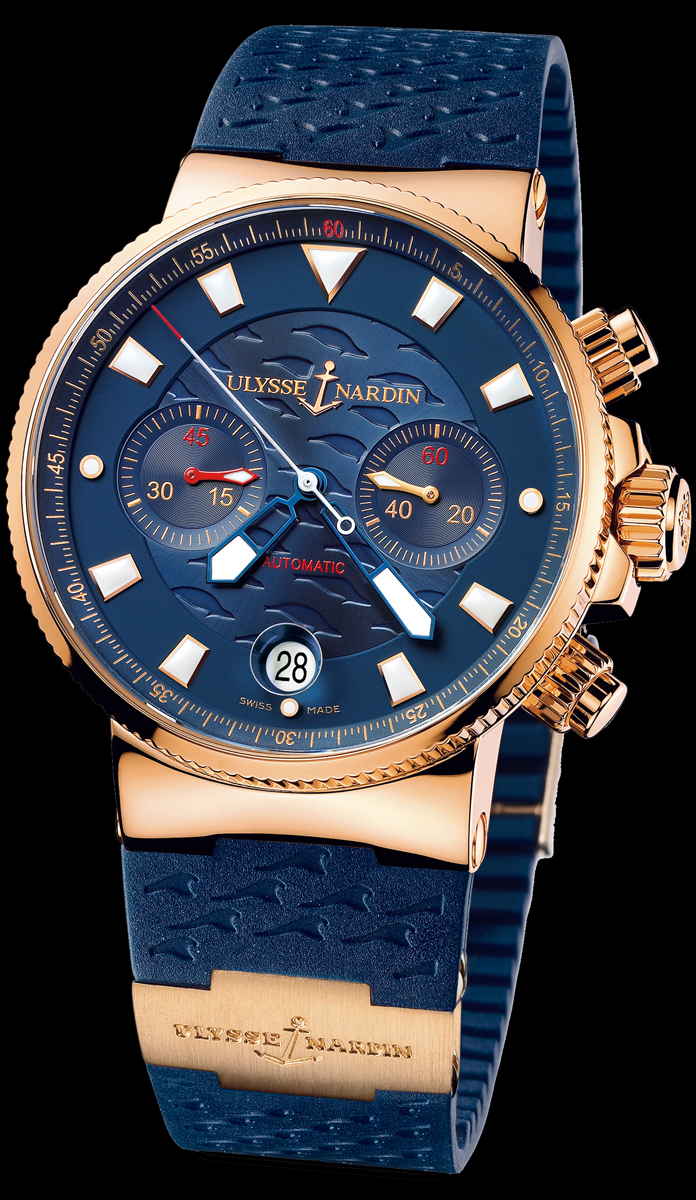 wristwatch Ulysse Nardin Blue Seal (Maxi Marine Chronograph)
