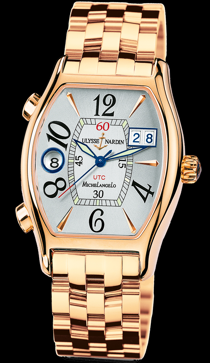 wristwatch Ulysse Nardin Michelangelo UTC Dual Time